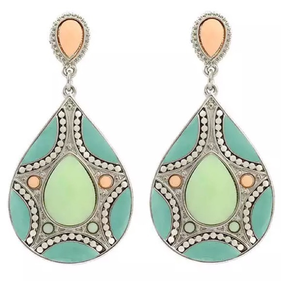 💙💎Beautiful Pastel Statement Earrings💎💙 NEW! - Picture 2 of 8